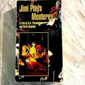 Jimi Plays Monterey VHS Tape
